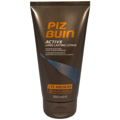 Piz Buin Active Long Lasting Lotion SPF 15 150ml (6 UNITS)