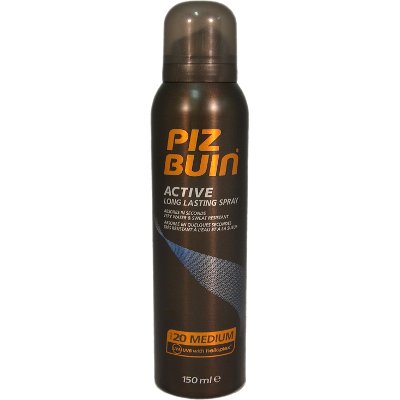 Piz Buin Active Long Lasting Spray SPF 20 150ml (6 UNITS) Piz Buin Active Long Lasting Spray SPF 20 150ml (6 UNITS)