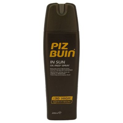Piz Buin In Sun Oil-Free Spray SPF 30 High 200ml (6 UNITS)
