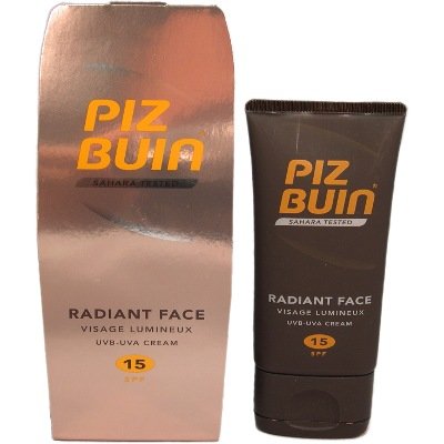 Piz Buin Radiant Face Cream SPF 15 40ml (12 UNITS) Piz Buin Radiant Face Cream SPF 15 40ml (12 UNITS)