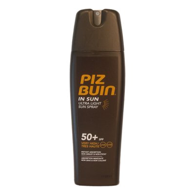 Piz Buin In Sun Ultra Light Sun Spray SPF 50+ 200ml (6 UNITS)