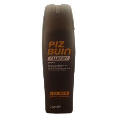 Piz Buin Allergy Spray SPF 30 High Protection 200ml (6 UNITS)