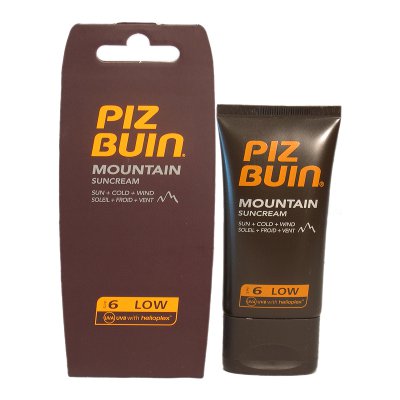 Piz Buin Mountain Sun Cream SPF 6 40ml (12 UNITS)