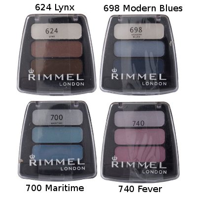 Rimmel Colour Rush Trio Eye Rimmel Colour Rush Trio Eye