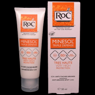 RoC Minesol Triple Defense SPF50+ V.High Protection Fluid (EACH)