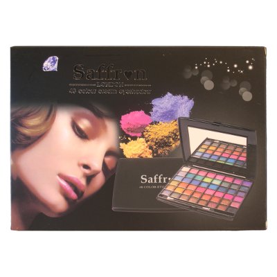 Saffron 48pc Colour Cream Eyeshadow 56g (12 UNITS)