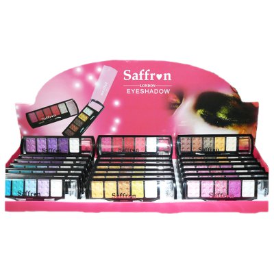 Saffron 5pc Eyeshadow With Flip Top (24 UNITS)