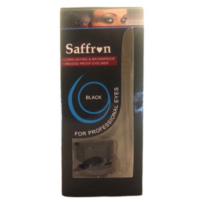 Saffron Black Gel Eyeliner 2.8g (6 UNITS)