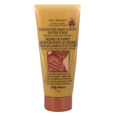 Sally Hansen Shea Butter Hand & Body Butter Scrub 85g (2 UNITS)