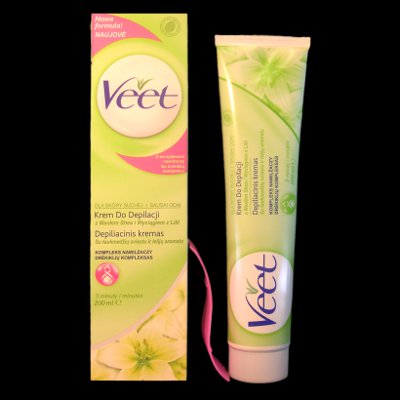 Veet 3 Minute Hair Removal Cream Dry Skin 200ml POLISH (6 UNITS)