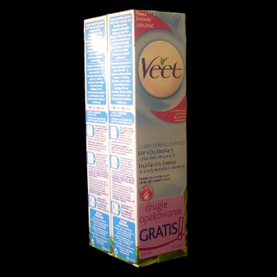 Veet Hair Removal Cream Sensitive Twin 2x200ml POLISH (3 UNITS)