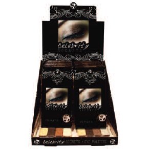 W7 Celebrity Secrets 4pc Eye Pallete (16 UNITS)