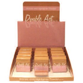 W7 Double Act Bronzer And Highlighter Powder 8g (12 UNITS)