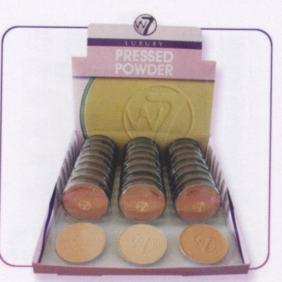W7 Luxury Press Powder with Testers 10g (24 UNITS)