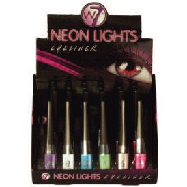 W7 Neon Lights Liquid Eye Liner Pots 3.5g (24 UNITS)