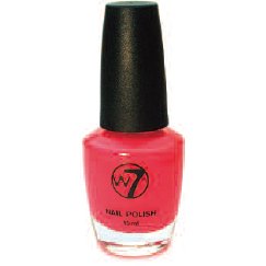 W7 Nail Polish 15ml - 14 Fluorescent Pink (EACH)
