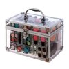 Technic Large Clear Carry Case With Cosmetics FOR EXPORT ONLY
