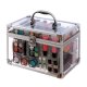 Technic Essential Large Clear Carry Case With Cosmetics (EACH)