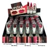 Saffron Lipsticks Intense Colours 3.5g - Tray B (24 UNITS)