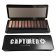 Covershoot Captured 12pc Eyeshadow Palette 12x 1.2g (12 UNITS)