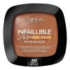L'Oreal Infaillible 24H Fresh Wear Matte Bronzer - 450 (3 UNITS)