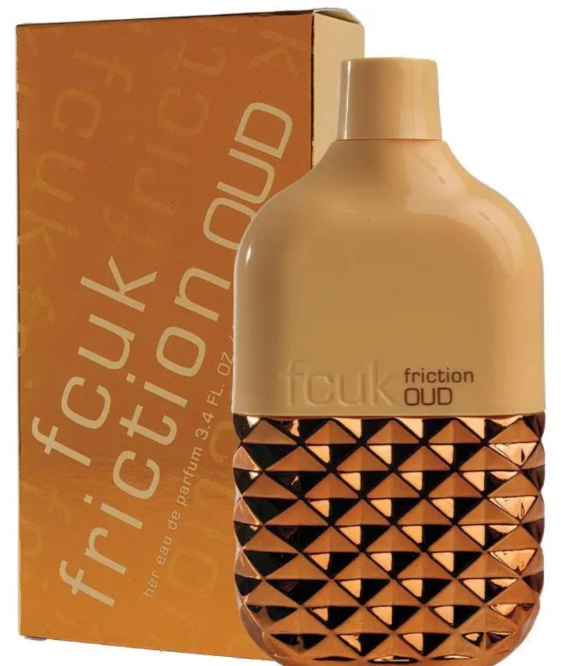 Fcuk Friction Oud 100ml EDP Spray For Her (EACH) - Click Image to Close