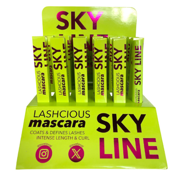 Laval Sky Line Lashcious Mascara 15ML (24 UNITS) - Click Image to Close
