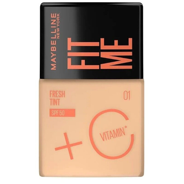 Maybelline Fit Me Fresh Tint SPF50 and Vitamic C 30ML (3 UNITS) - Click Image to Close