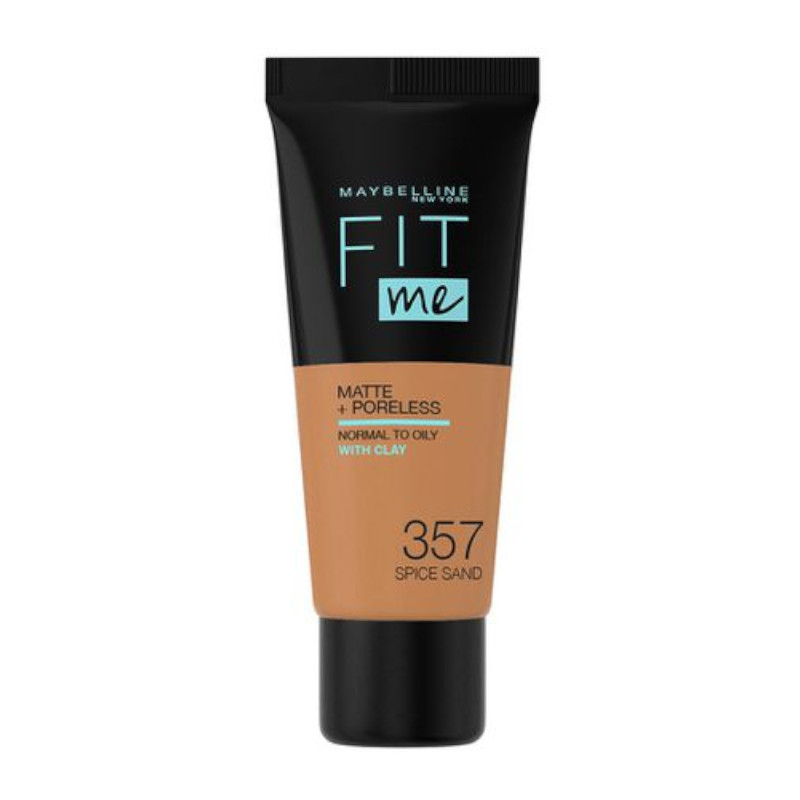 Maybelline Fit Me Matte+Poreless 357 Spiced Sand - (3 UNITS) - Click Image to Close