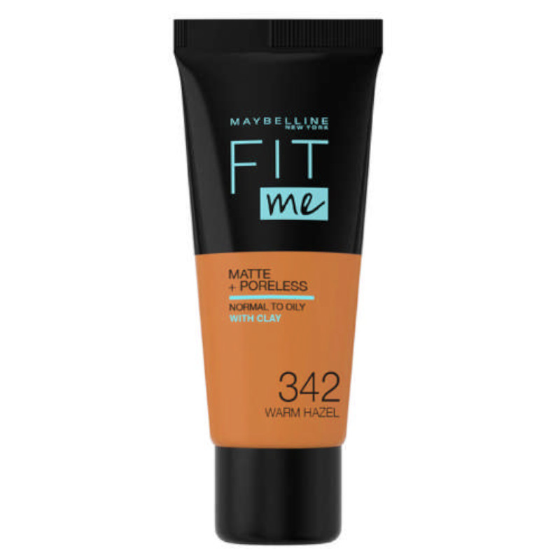 Maybelline Fit Me Matte+Poreless 342 Warm Hazel - (3 UNITS) - Click Image to Close