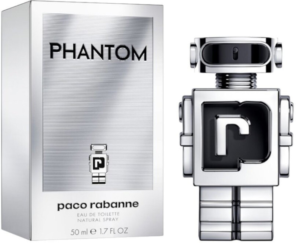 Paco Rabanne Phantom Eau De Toilette Spray For Men 50ML (EACH) - Click Image to Close