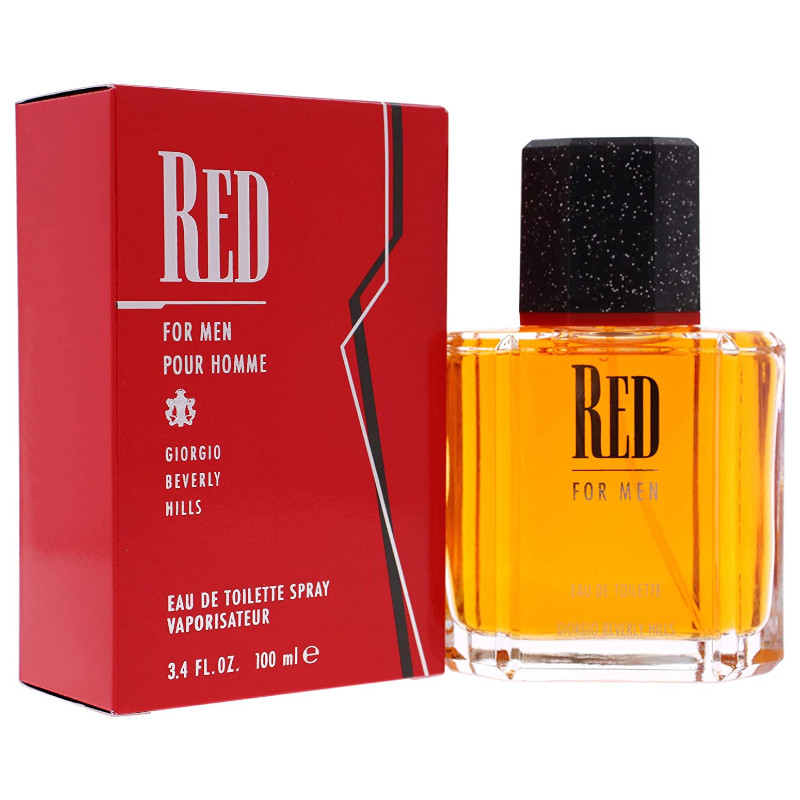Giorgio Beverly Hills Red 100ml EDT Spray For Men (EACH) - Click Image to Close