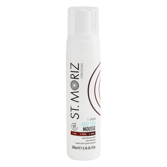 St. Moriz Original 1 Hour Fast Tan Mousse Dark 200ml (12 UNITS) - Click Image to Close