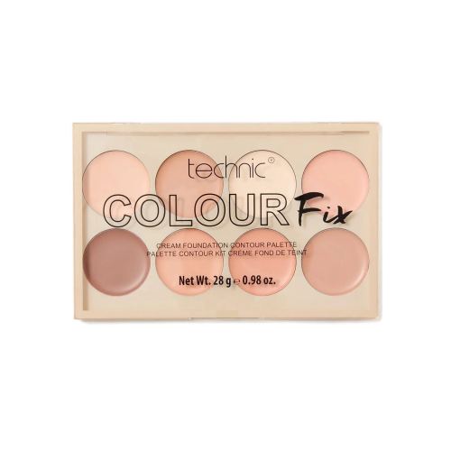 Technic Colour Fix Cream Foundation Contour Palette (12 UNITS) - Click Image to Close