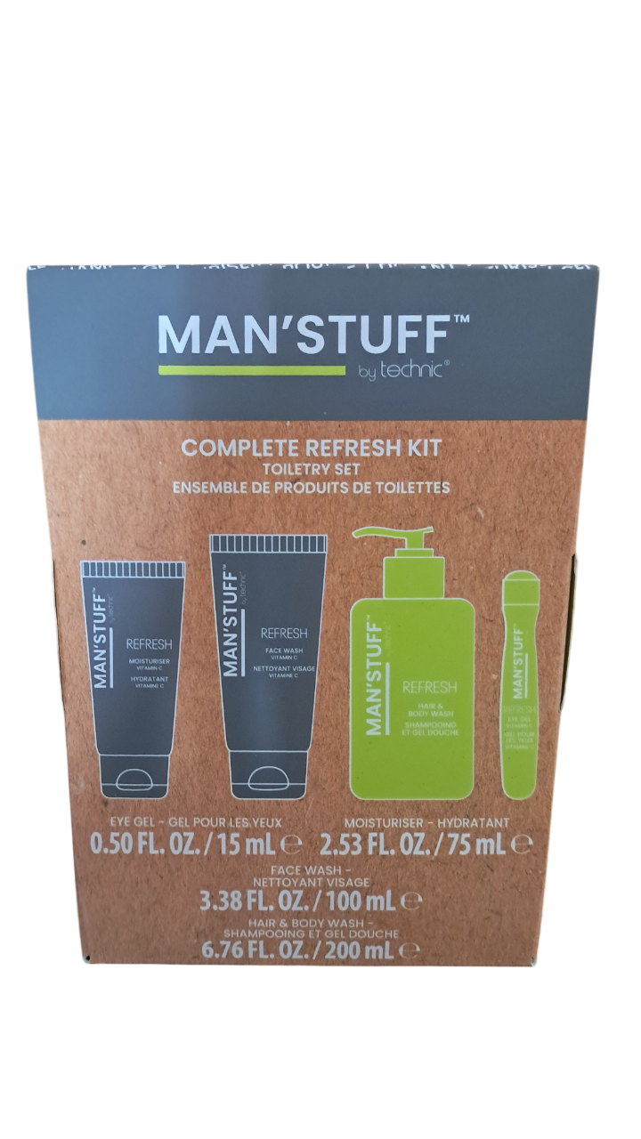 Technic Man Stuff Complete Refresh Kit (4 UNITS) - Click Image to Close