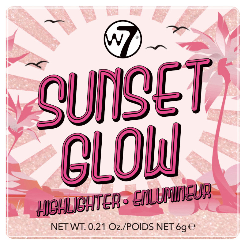 W7 Sunset Glow Highlighter 6g (14 UNITS) - Click Image to Close