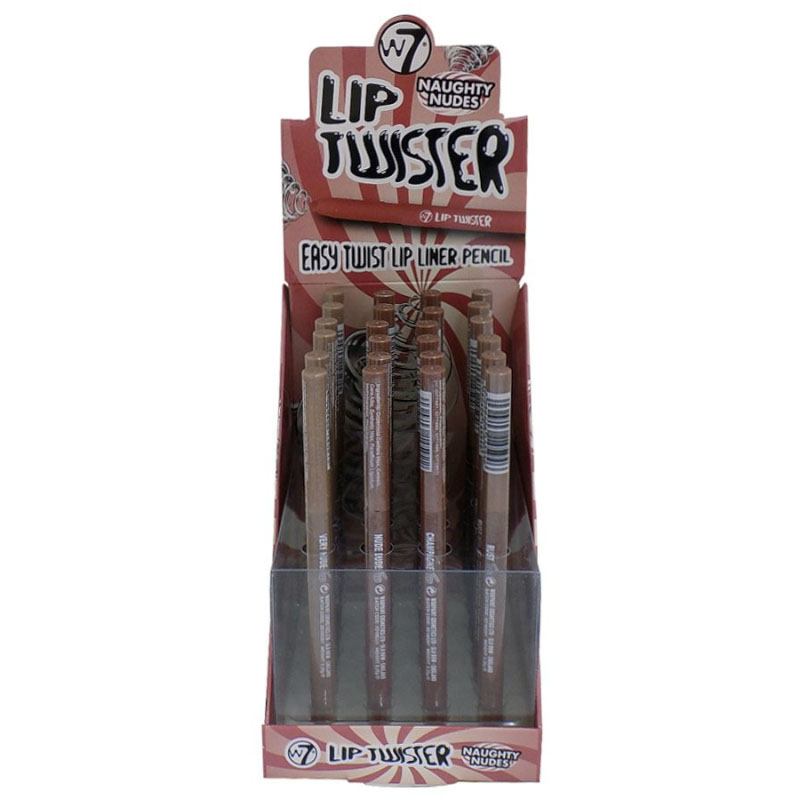 W7 Lip Twister Easy Twist Lip Liner Pencil (24 UNITS) - Click Image to Close